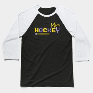 Hockey Mom Baseball T-Shirt